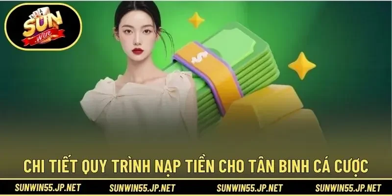 Chi tiết quy trình nạp tiền cho tân binh cá cược